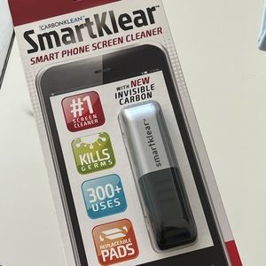 Smartphone screen cleaner